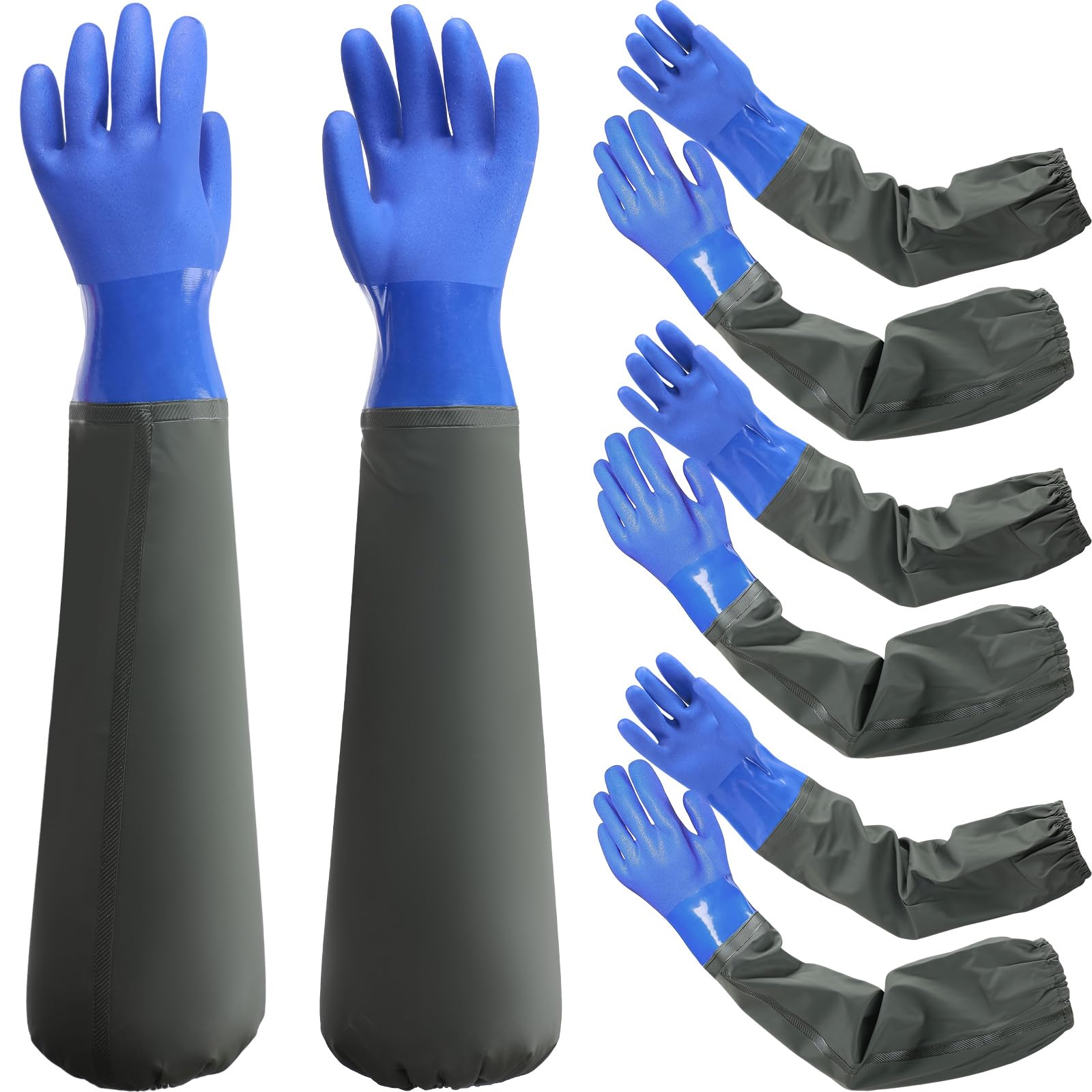 1 Pair Long Waterproof Drain C - đánh giá và giá Rubber Glove Cleaning