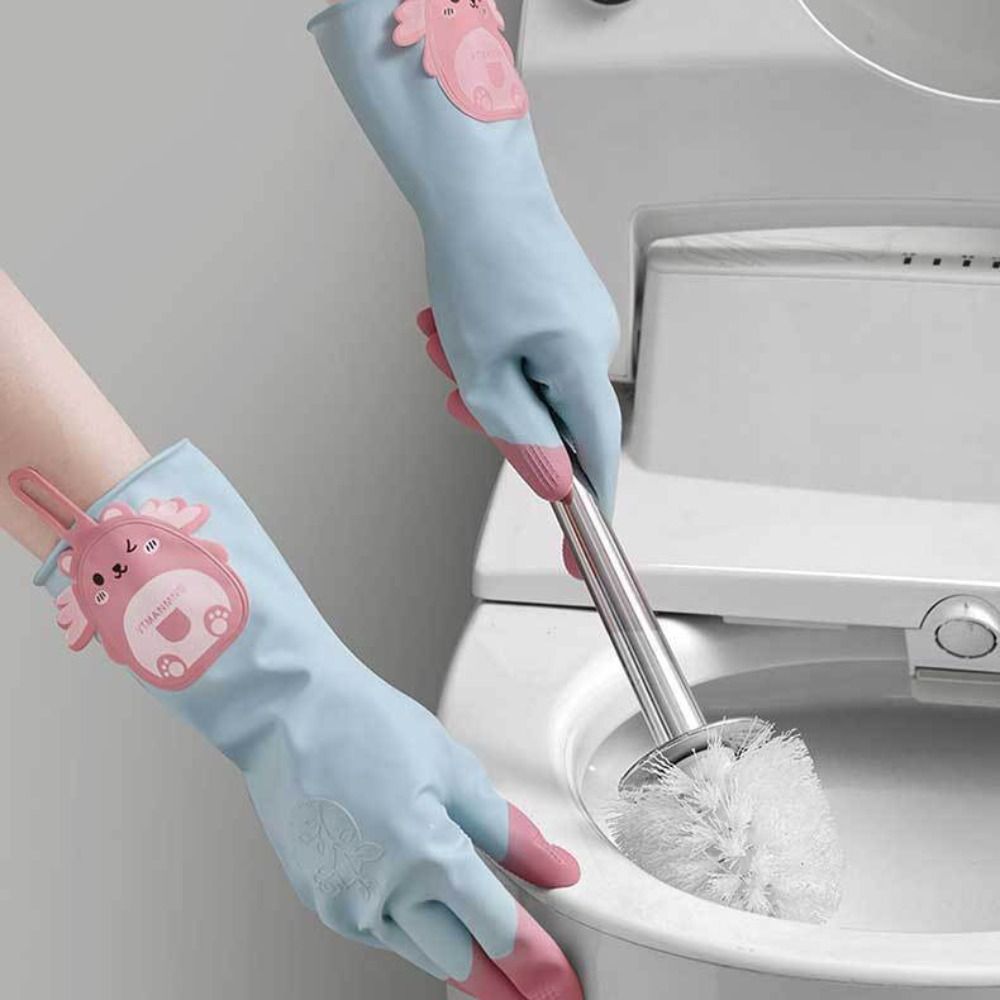 1 Pair Non-Slip Dishwashing Gl - đánh giá và giá Rubber Glove Cleaning